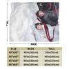 W-Wang Yibo Super Soft Blankets  Kids Adult Plush Throw Blanket Funny Couch Chair Flannel Bedspread Sofa Bed Cover