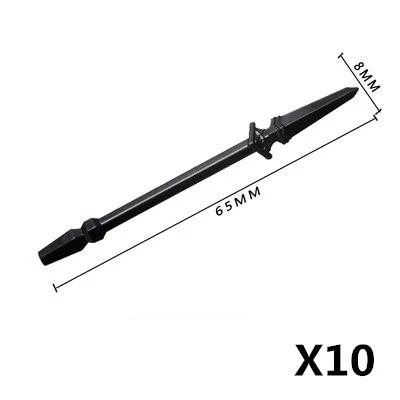 Militär Bausteine Mittelalter Mittelalterlicher Soldat Spartaner Krieger Kreuzritter Ritter Figuren Waffen Schwert Speer Armbrust MOC