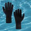 Wetsuit Winter Gloves with Adjustable Waist Strap for Scubas Diving Warm Water Gloves, 5mm Neoprene Five Finger Gloves