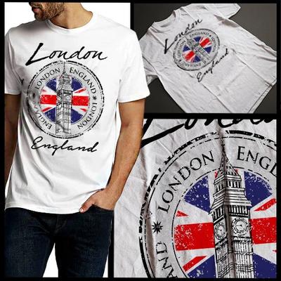 London England Big Ben Clock T-Shirt United Kingdom Tourist British European