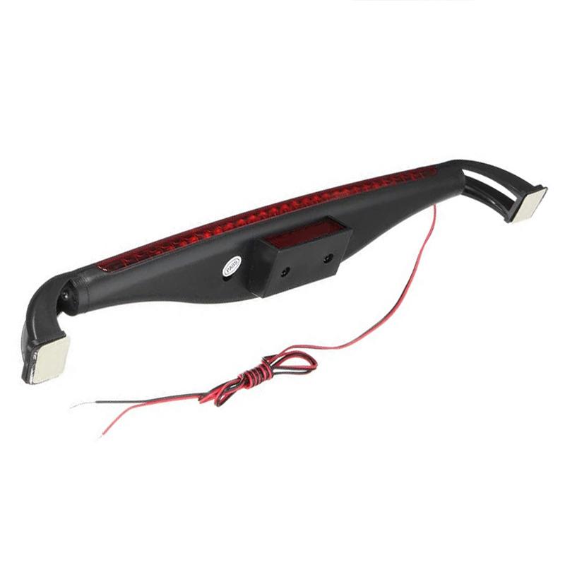 Universal 12V Car Third Brake Lights Bar Rear Parking Signal Lamp 28 LED Truck High Mount Stop Warning Light