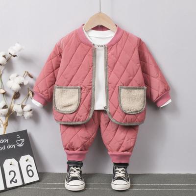 Winter Boys And Girls Cotton-padded Suit Thickened Bottoming Cotton Coat