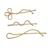 3pcs Fashionable Simple Versatile With Broken Hair Edge Clips Girl Bangs Hair Twist Clips Accessories