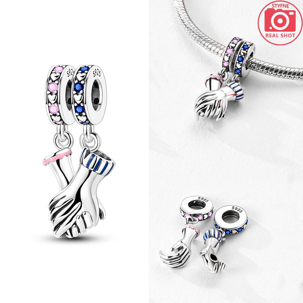 Original Copper Dragon Firefly Butterfly Puppy Heart Plane Travel Charms Beads Fit Bracelet Zircon For Women Gift