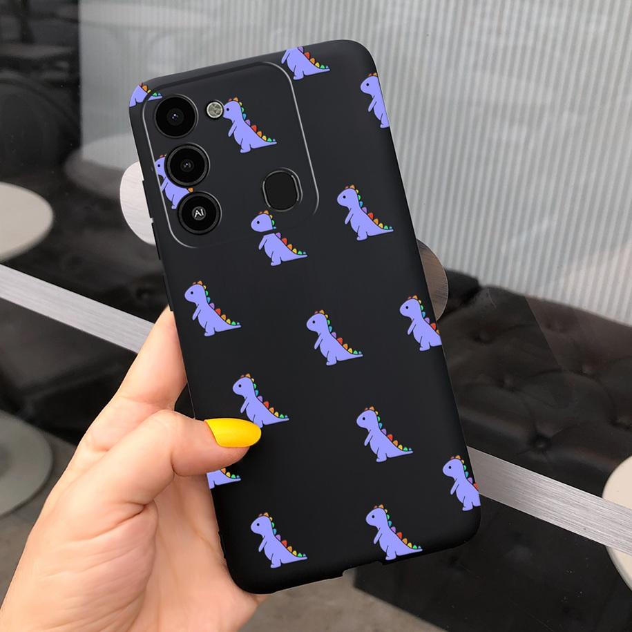 Couple Heart Silicone Case For Tecno Spark 8C Cover Spark8 8 C KG5k KG5j Painted Soft TPU Phone Case For Tecno Spark 8 Pro Etui