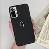 For Xiaomi Redmi Note 10 Case Love Heart Avocado Soft Silicone Cover Phone Case on Redmi Note 10S Note10 S Note 10 Pro Max Funda