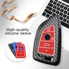 Abs Carbon Fiber Car Key Case Cover For Bmw 1 2 3 4 5 6 7 Series X1 X3 X4 X5 X6 X7 F10 F20 F30 G20 G30 G01 F15 F16 G02 G05 F34