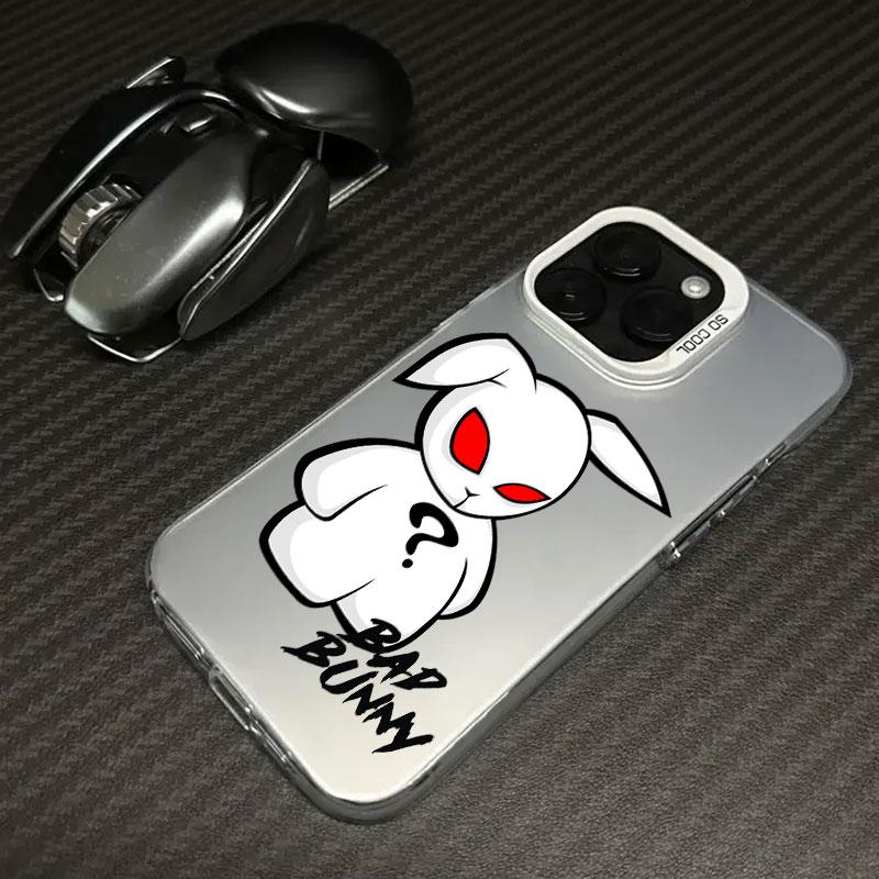 Bad-Bunny Love X100pre Coque For Apple iPhone 16 14 15 11 Pro Max Plus Case 12 13 Mini 16e Shockproof Phone Cover Bunnys