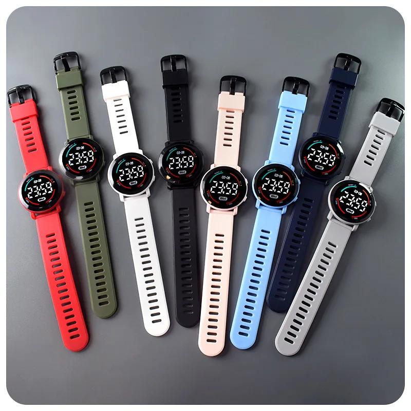 Boys and Girls Digital Watch Cartoon Luminous Kids Sports Watches Children's Electronic Wristwatch for 5-10 years old
