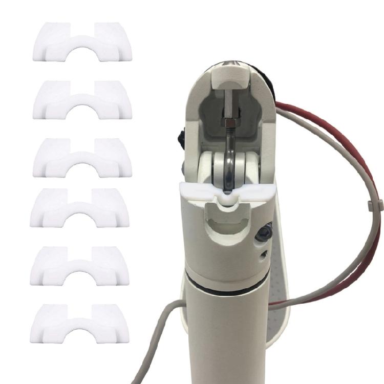 6Pcs Electric Scooter Shake Reducers Front Fork Damping Rubber Pad Replacement Vibration Damper Shakeproof Cushion