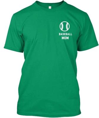 Baseball Mom TTshirt Made In the USA Size S To 5XL