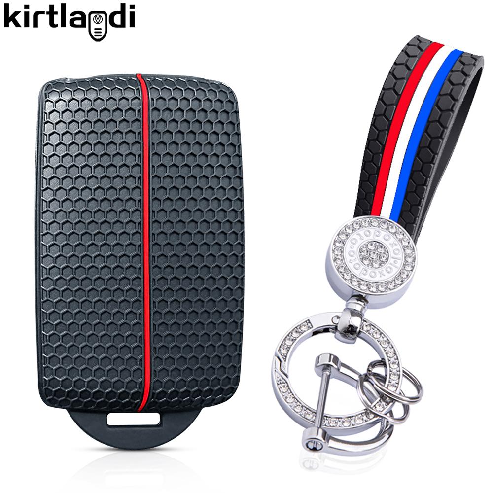 Pro Renault Clio Megane Arkana Captur Koleos Zoe Espace Scenic Sandero Kadjar Dacia Duster Silikonové pouzdro na klíčenku karty do auta