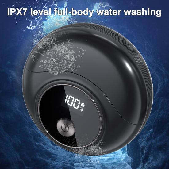 Men Electric Shaver LED Display USB Rechargeable Waterproof Portable Travel Wet Dry Shaving Razor