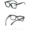 New Oversized Reading Glasses for Women Men Anti Blue Light Eyewear Suitable Reading Presbyopia Eyeglasses Diopter 0+ 4.0