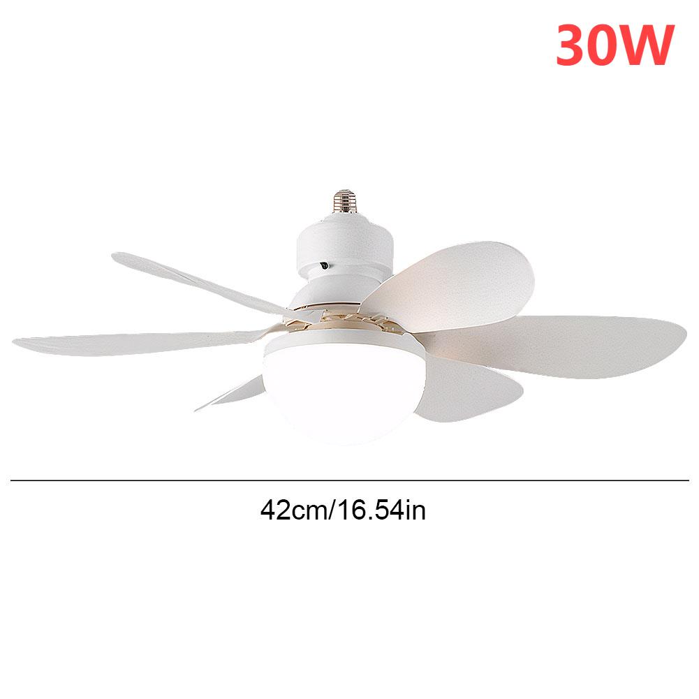 LED Ceiling Fan Light LED Fan Lamp Control 3 Color Light with Wireless Remote Dimmable Base Lamp for Bedroom Living Room Kitchen