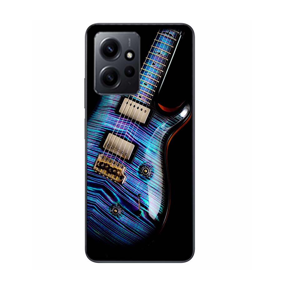 Eddie Van Halen Graphic Guitar Phone Case For Redmi 12 13C 12C 15C 9 10 10C Note 13 Pro Plus 14 15 Pro 9T 9C 9A TPU Soft Cover C