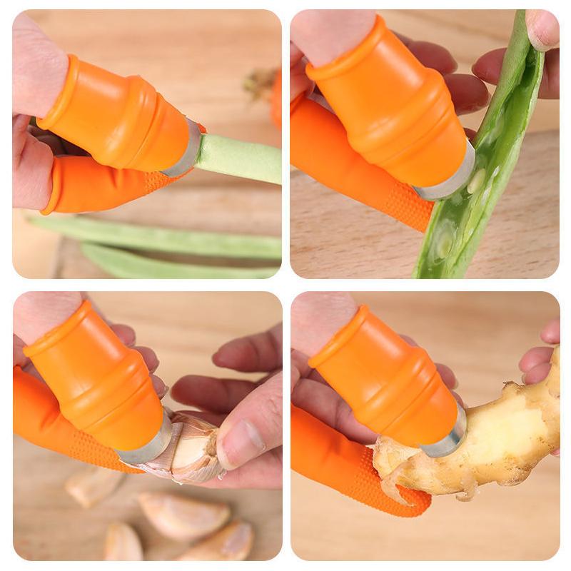 Farm Vegetable Fruit Picker Pickle Pepper Pickle Tip Picker Iron Nail Pick Grape Picker for Garden Orchard and Vegetable Patch