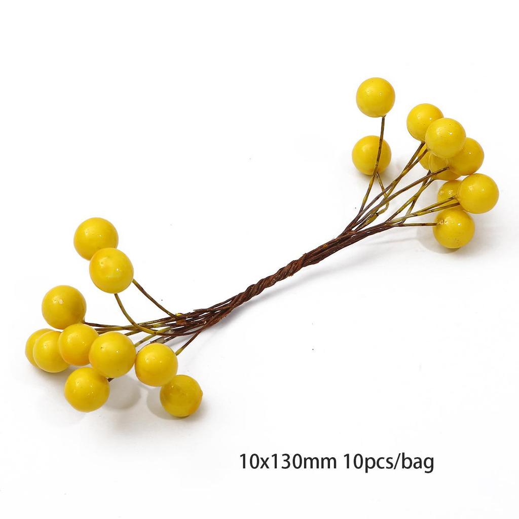 Chiffon Flower Stamens & Berry DIY Craft Accessories