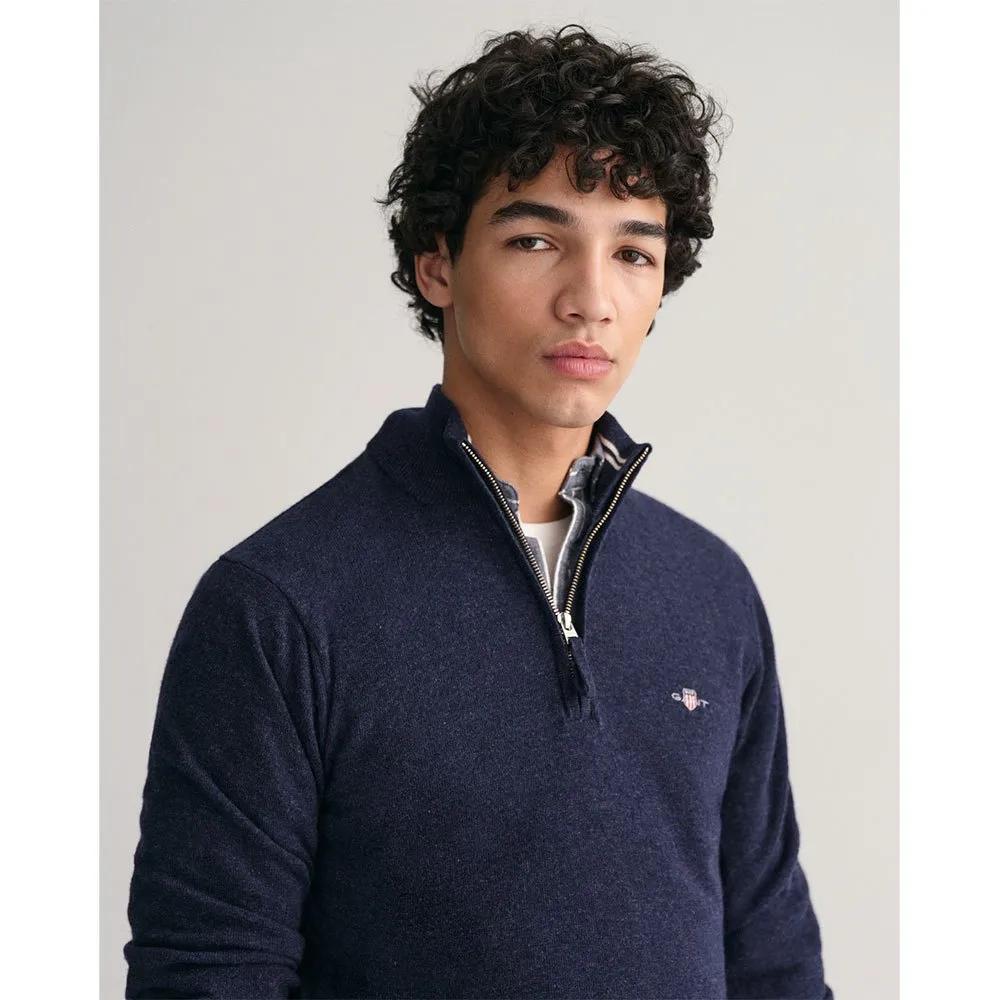 Gant Свитер с полумолнией Superfine Lambswool