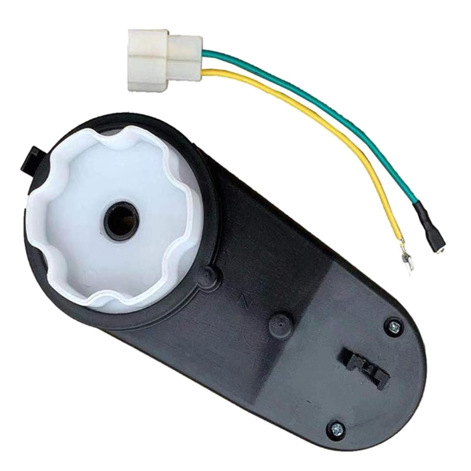 

RS390 12V Electric Motor Gearbox For Kids Off Road Ride On Cars Durable Construction Climbing Ability Safety Protection C