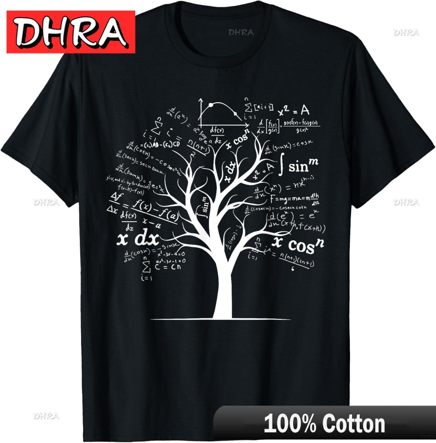 Математика Алгебра Дерево Учитель Математики Гик Гик Подарок Забавная Унисекс Футболка Дерзкие Футболки Футболки в Подарок на Годовщину Футболка Мужская S