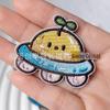 Panda Planet Self-Adhesive Embroidered Patches for Clothing, Jackets, Bags, and Decorative Use