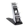 For PS5 Controller Charging Station Wireless Controller Charging Station with Dual Ports with Ambient Light White