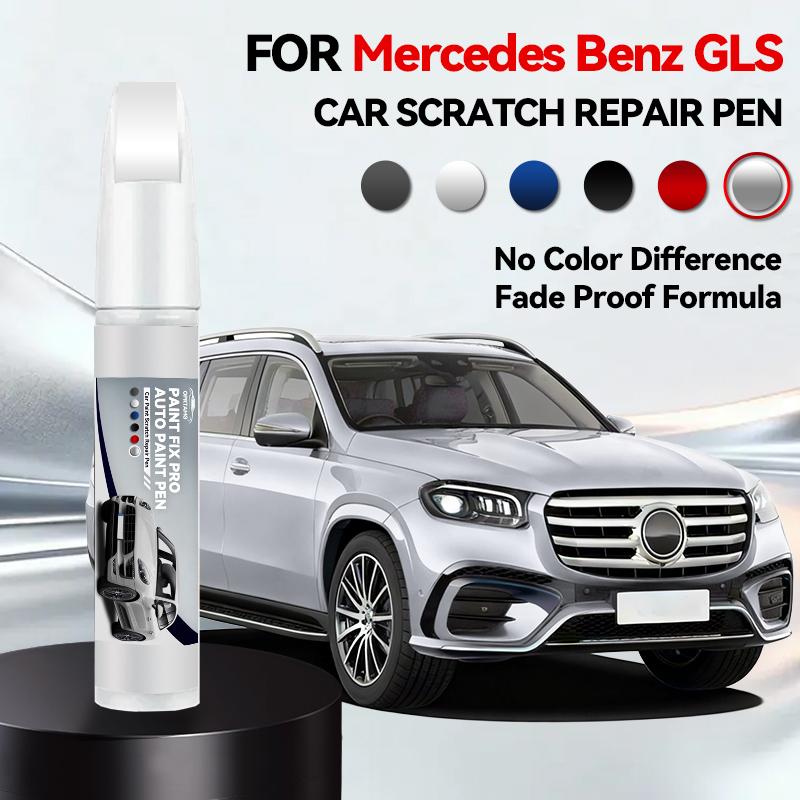

OPRTAMG Purpose Vehicle For Mercedes Benz GLS 2012-2025 X166 X167 Paint Repair Pen Touch Up Scratch Remover DIY Auto Accessories срібний