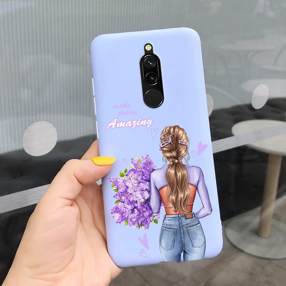 For Xiaomi Redmi 8 Case Redmi 8A Pro Fashion Pattern Jelly Silicone Phone Cases For Redmi8 8 A Pro Soft TPU Back Cover