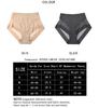 Women High Waist Briefs Seamless Panties Transparent High Elastic Tummy Control Shapewear Ice Silk Butt LifterSexy Lingerie