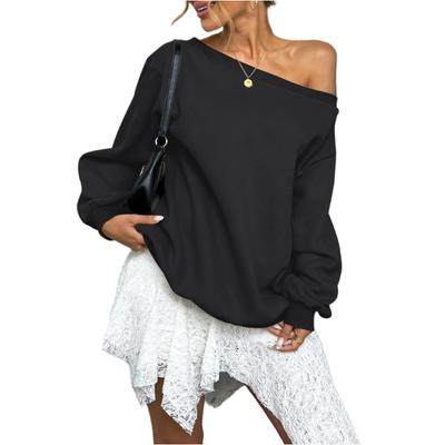 Women's Solid-color Fashionable Long-sleeved Top