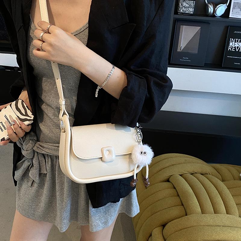 Premium texture small bag women's bag new popular niche messenger bag single shoulder underarm bag small square bag