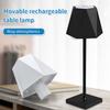 Table Led Lamp For Bedroom Rechargeable Wireless Desk Lamp Office Study Light Bedside Table 3colors Movable Touch Lamp Led Light