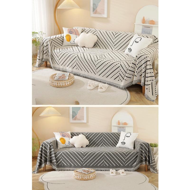 Sofa Cover Cloth, Full Cover Blanket, Backrest Cover Cloth, Anti Slip Sofa Cushion, Universal Cover, Anti Cat Scratch, All Season Universal