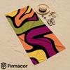 Retro Swirl Microfiber Beach Towel Quick Dry Sand Free Oversized Soft Absorbent Bath Towel for Swimming Pool Travel Gym