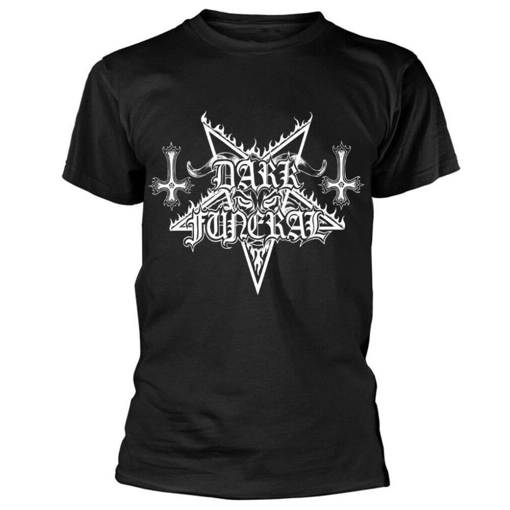 Dark Funeral Logo Shirt S-XXL T-shirt Black Metal Official Band Tshirt M