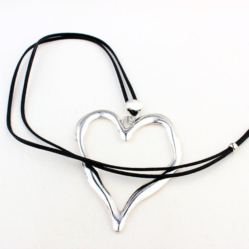 Náhrdelník Choker Řetízek s přívěskem Nepravidelný tvar srdce Náhrdelník s přívěskem Slitina Materiál Party Šperky pro Dívky Ženy Dárky