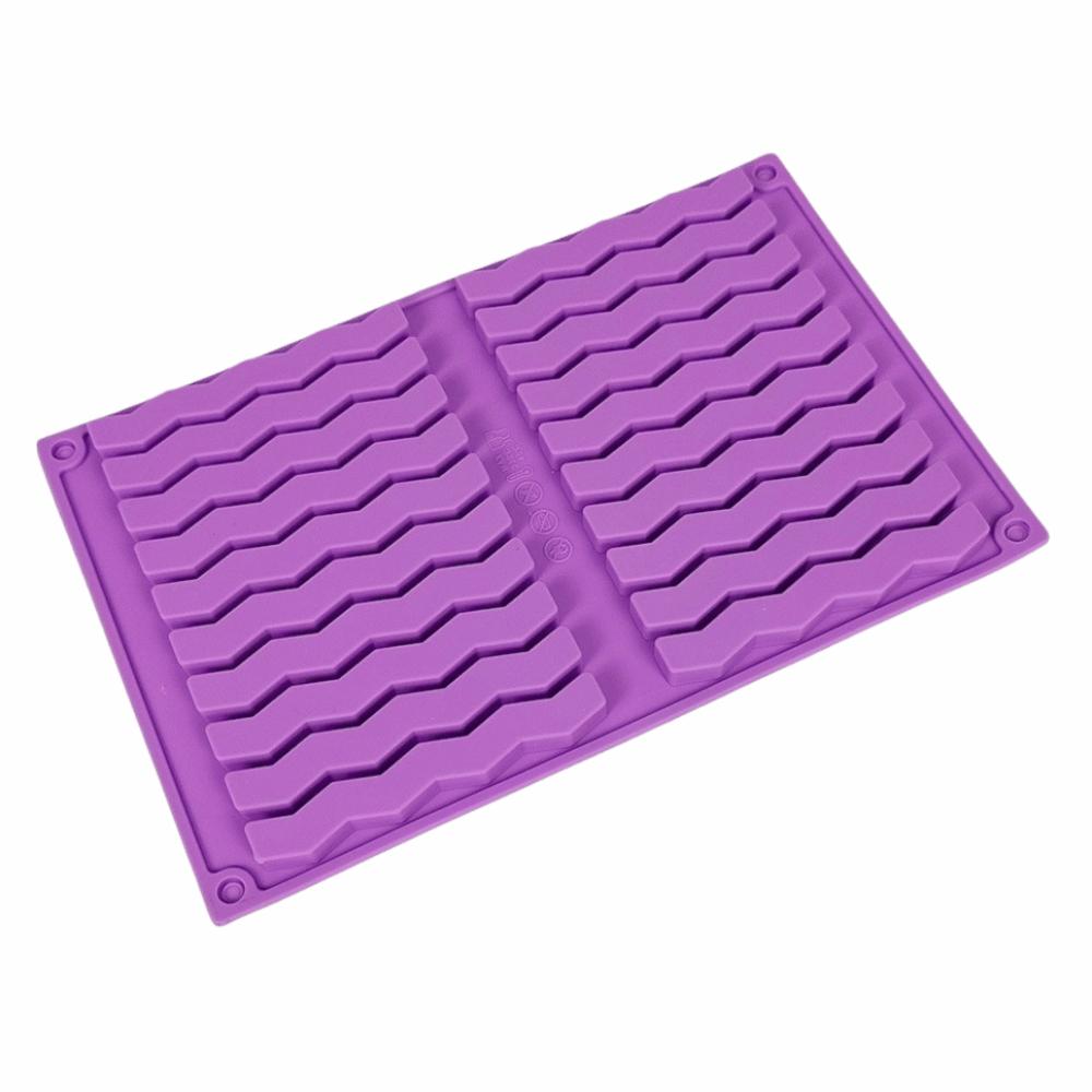 Party Decor 20 Cavities Chocolate Molds Food Grade Silicone Cake Decorating Tool Reusable DIY Baking Mold Candle Making