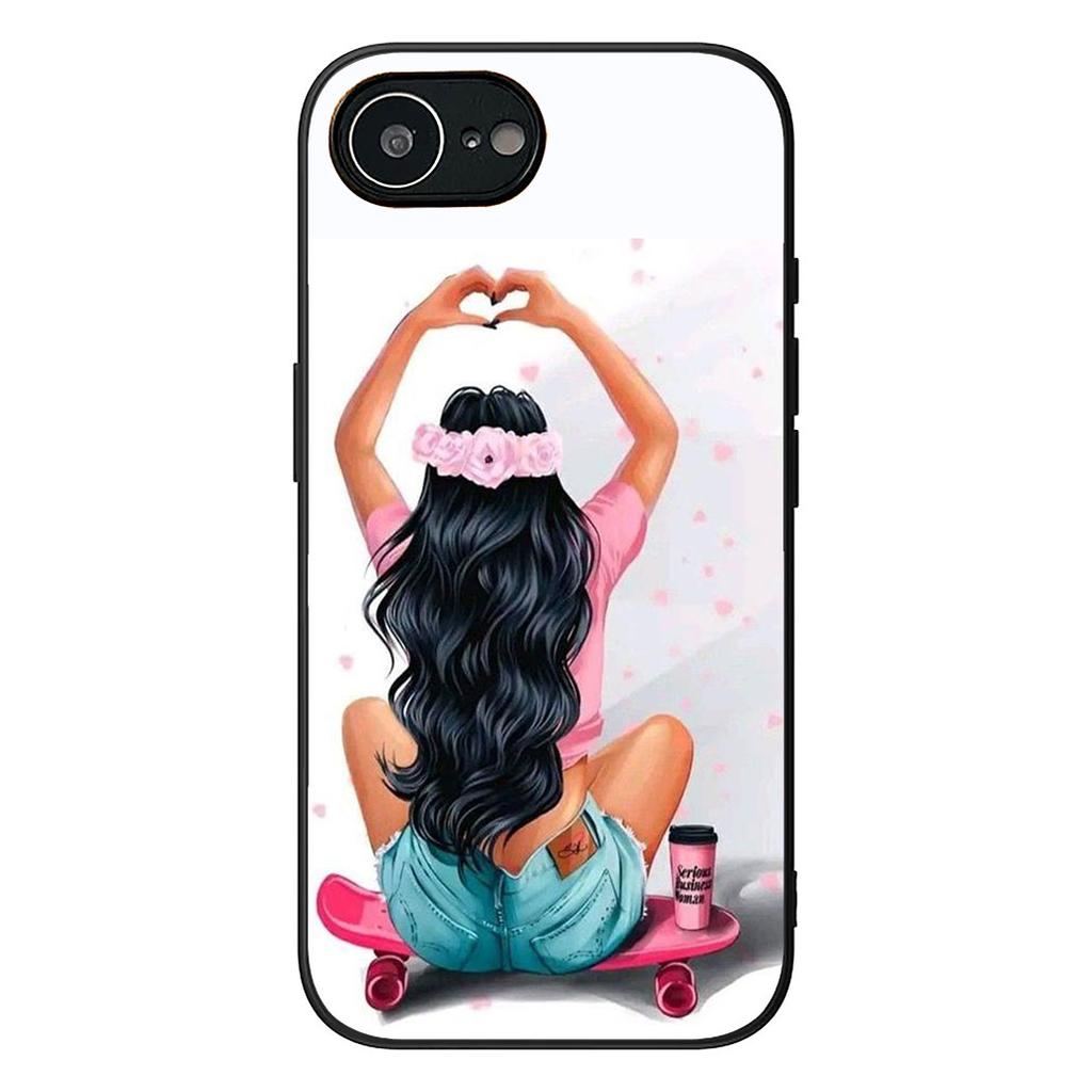 Family Boy Woman Baby Girl Mom Phone Case for Samsung Galaxy A06 A05 A14 A50 A51 A52 A12 A13 A23 A70 A07 A25 A26 A72 A56 Cover