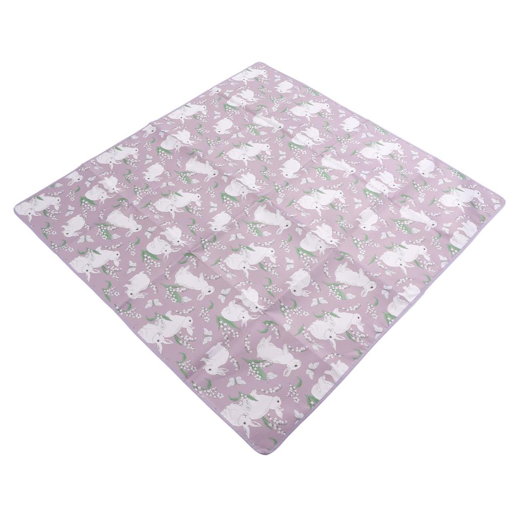 Dětská jídelní židlička Podložka na podlahu Měkká Roztomilý Kreslený Zvířecí Vzor Vodotěsná Podložka pod jídlo pro Domov