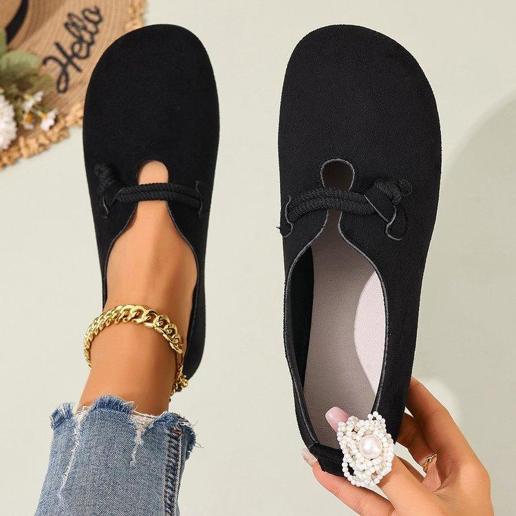 New Style Round-toe One-piece All-cover Women's Shoes