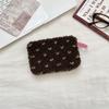 Small Retro Cosmetic Bag Lipstick Key Card Data Cable Storage Pouch Travel Organizer Wallet  Makeup Bag Coin Purse