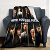 Magicians Action Flannel Blanket Super Soft Warm Cozy Blanket For Sofa Bed Office Travel Allseason Home Decor Gift