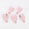 French Style Glitter Rhinestone Flower 3D Fake Toenail Tips