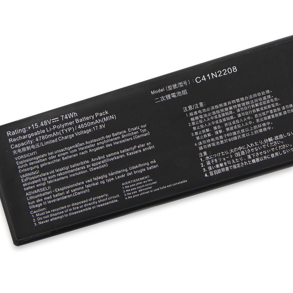 74Wh/4780mah NEW Replacement Battery C41N2208 For ASUS ROG ALLY RC71L/PC71L Gaming Handheld Series with Tools