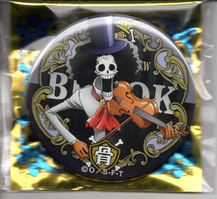 One Piece Can Badge 24th Edition WORLD Straw Hat Store Brook