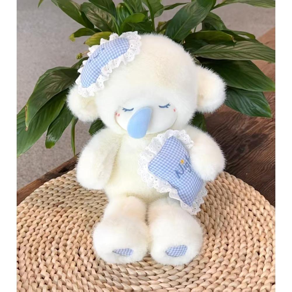 

Running Paradise Lamb Plush Toy Cute Stupid Lamb Doll Soothing Pillow Accompanying Ragdoll Gift 33cm