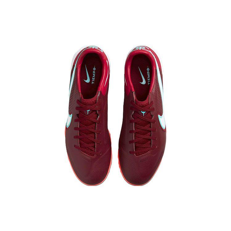 Nike React Tiempo Legend 9 Pro TF Team Red Men Sneakers Mystic-Hibiscus Bright-Crimson White DA1192-616