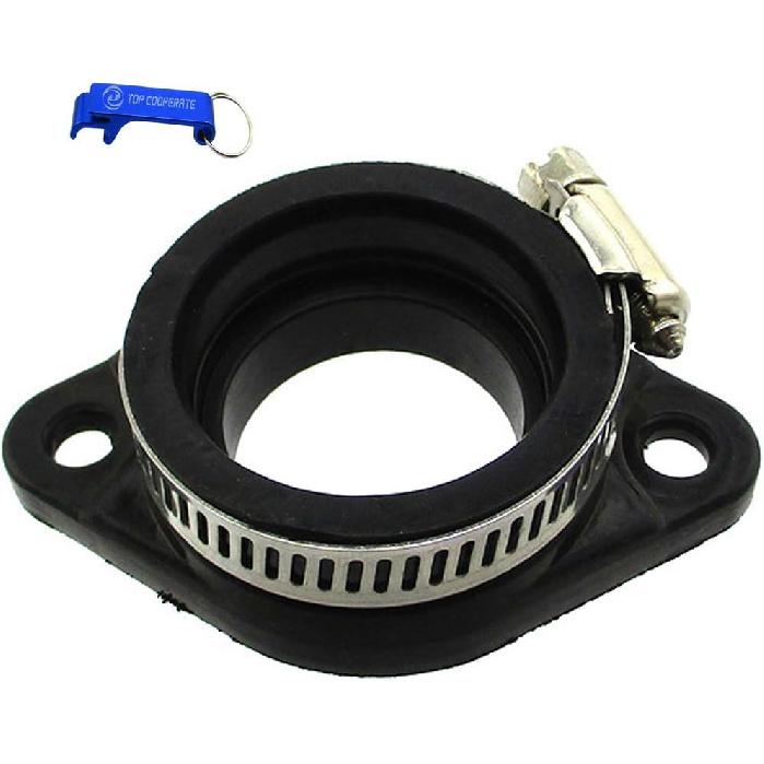 TC-Motor 35mm Carb Rubber Flange Adapter Manifold Replaces M-VM28-200K For Mikuni 26mm 27mm 28mm Carburetor