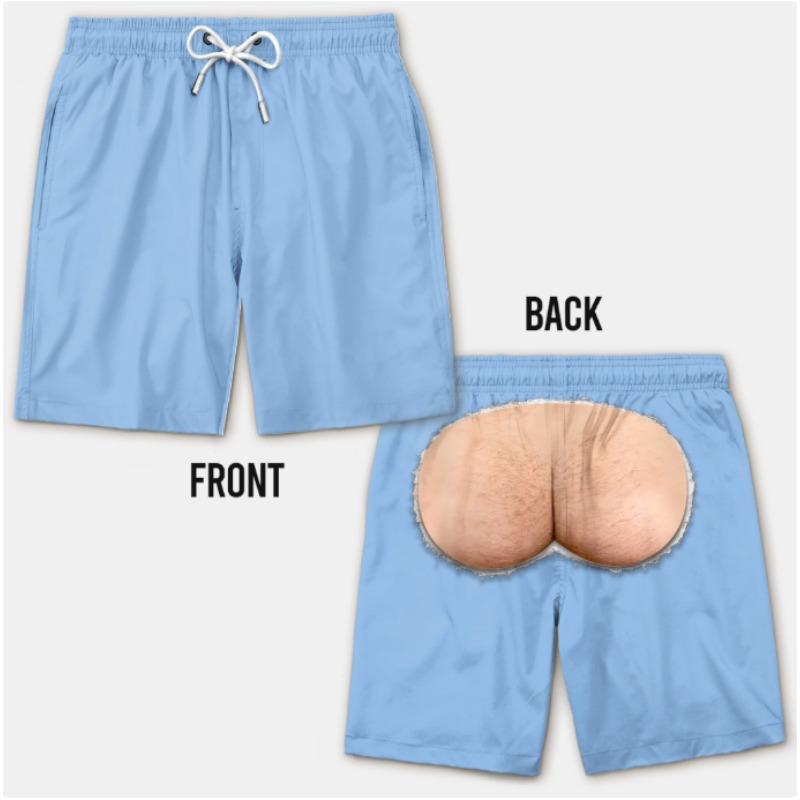 Summer Funny Swim Trunks Personalized Swim Trunk Bathing Suit Bachelor Party Short Men's Beach Swim Trunks Quick Drying Shorts